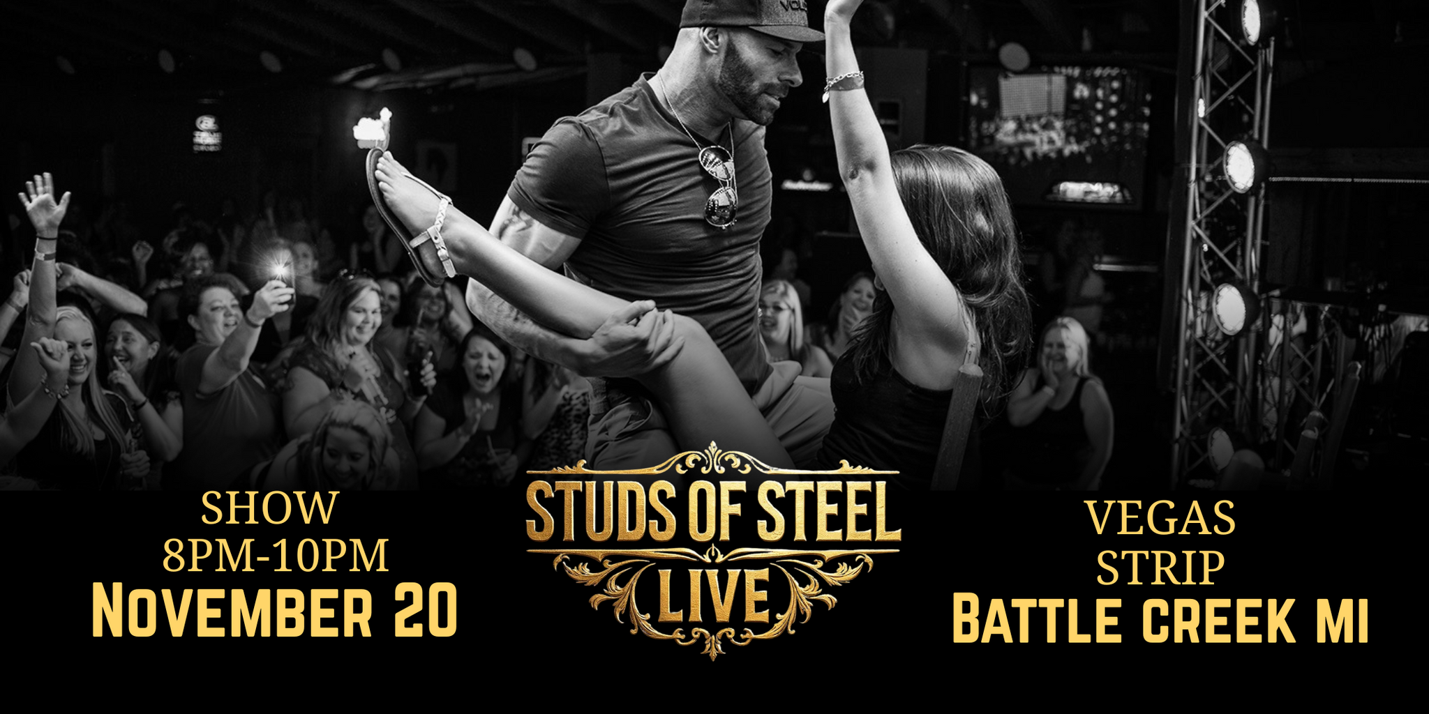 Battle Creek MI, Thu Nov 20 8pm | Studs of Steel
