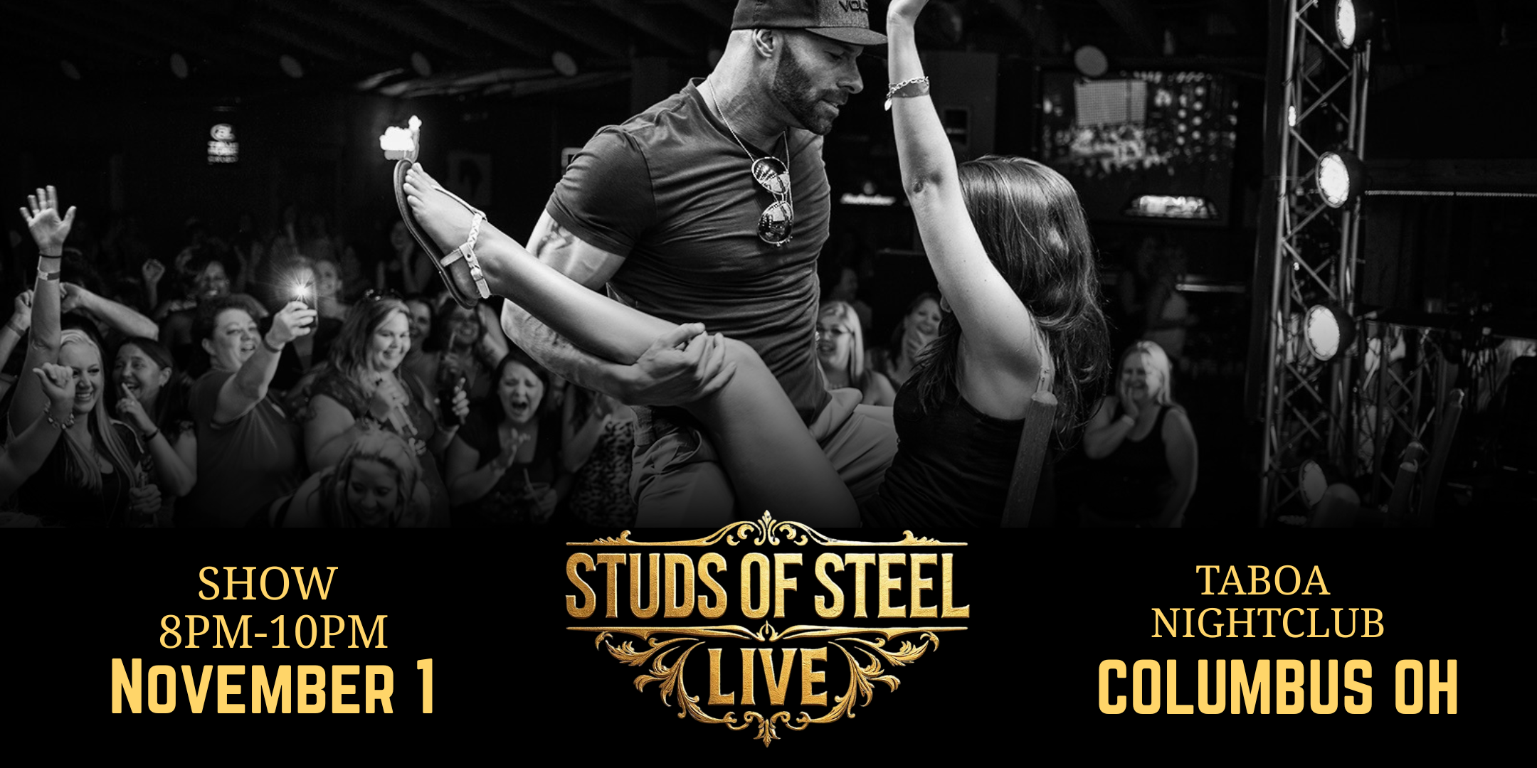 Columbus OH, Sat Nov 1, 8pm | Studs of Steel