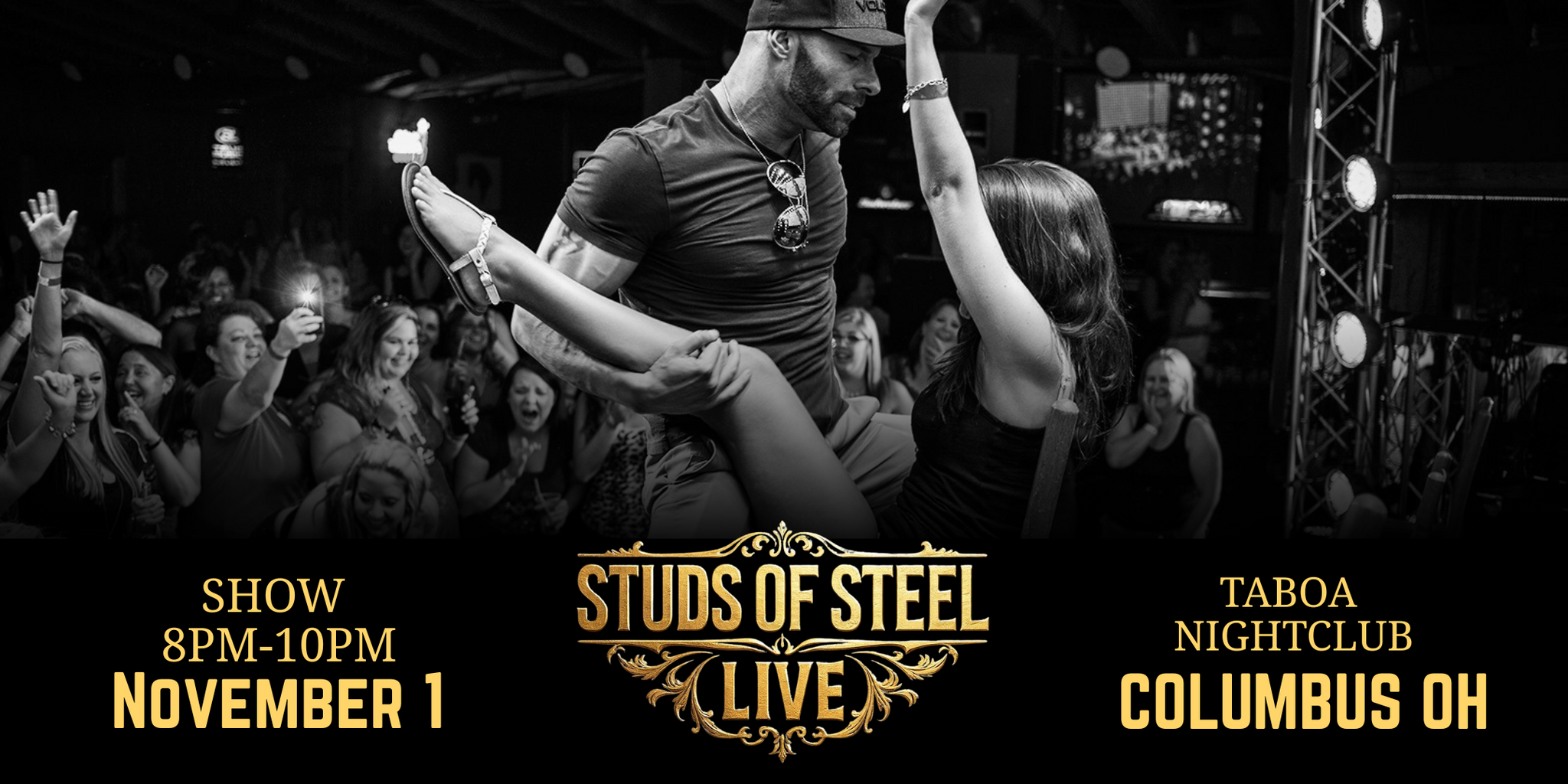 Columbus OH, Sat Nov 1, 8pm | Studs of Steel