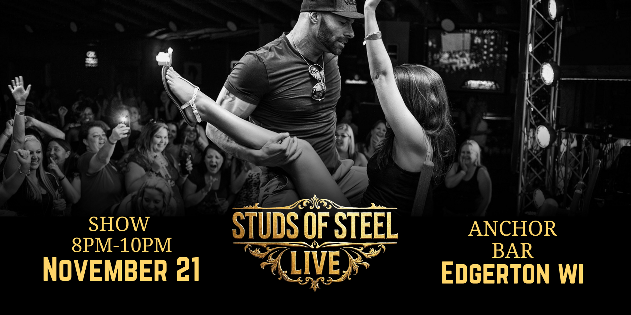 Edgerton WI, Fri Nov 21 8pm | Studs of Steel