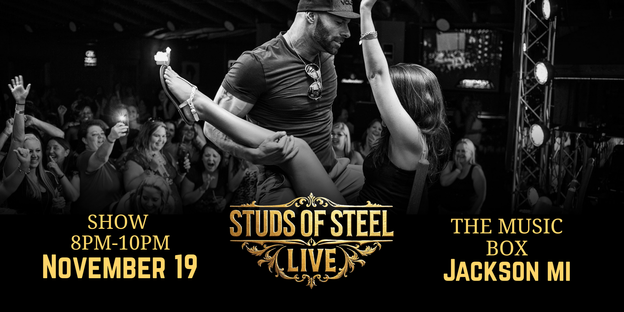 Jackson MI, Wed Nov 19 8pm | Studs of Steel
