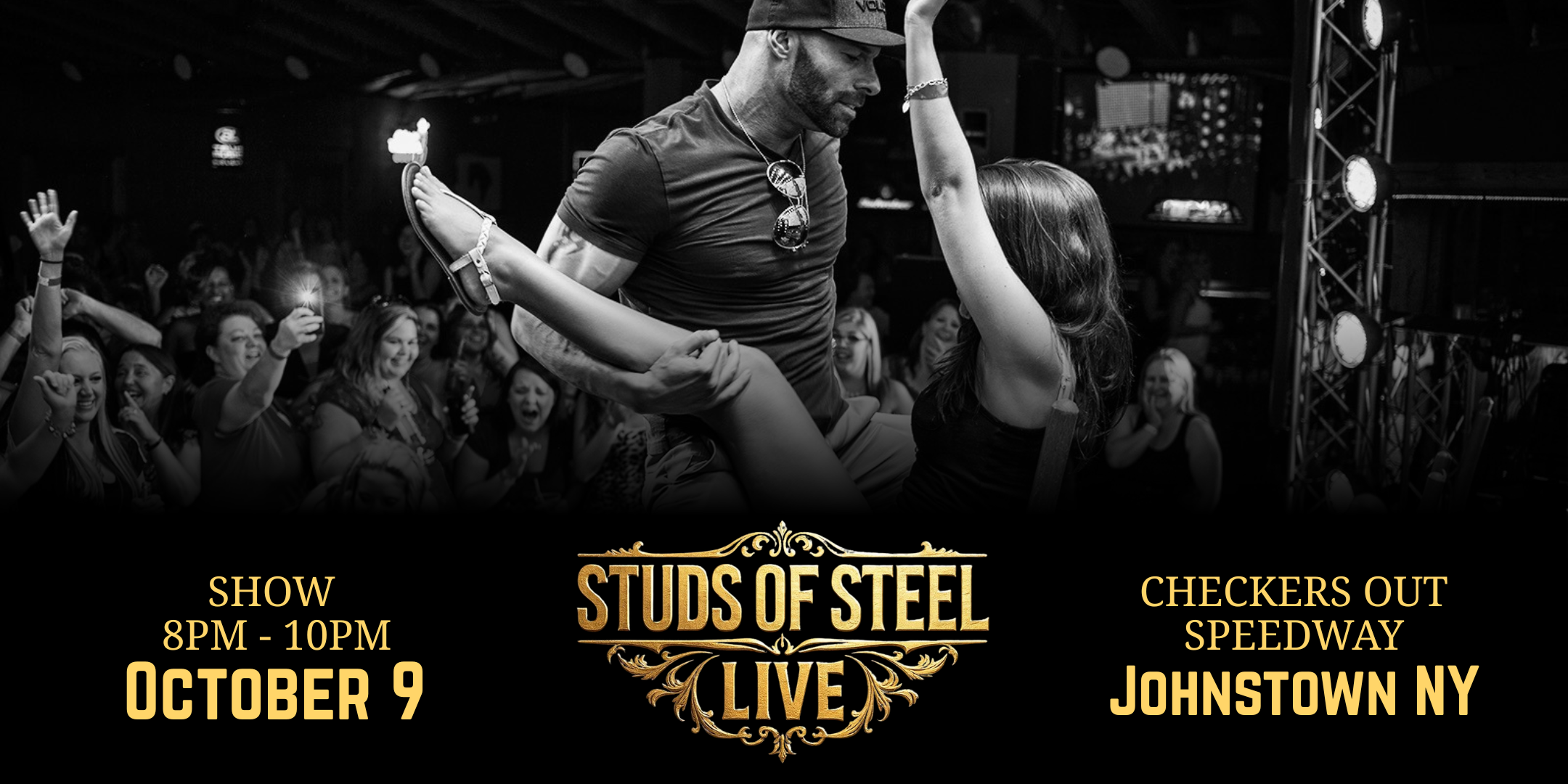 Johnstown NY | Thu, Oct 9, 8pm | Doors 7pm | Studs of Steel