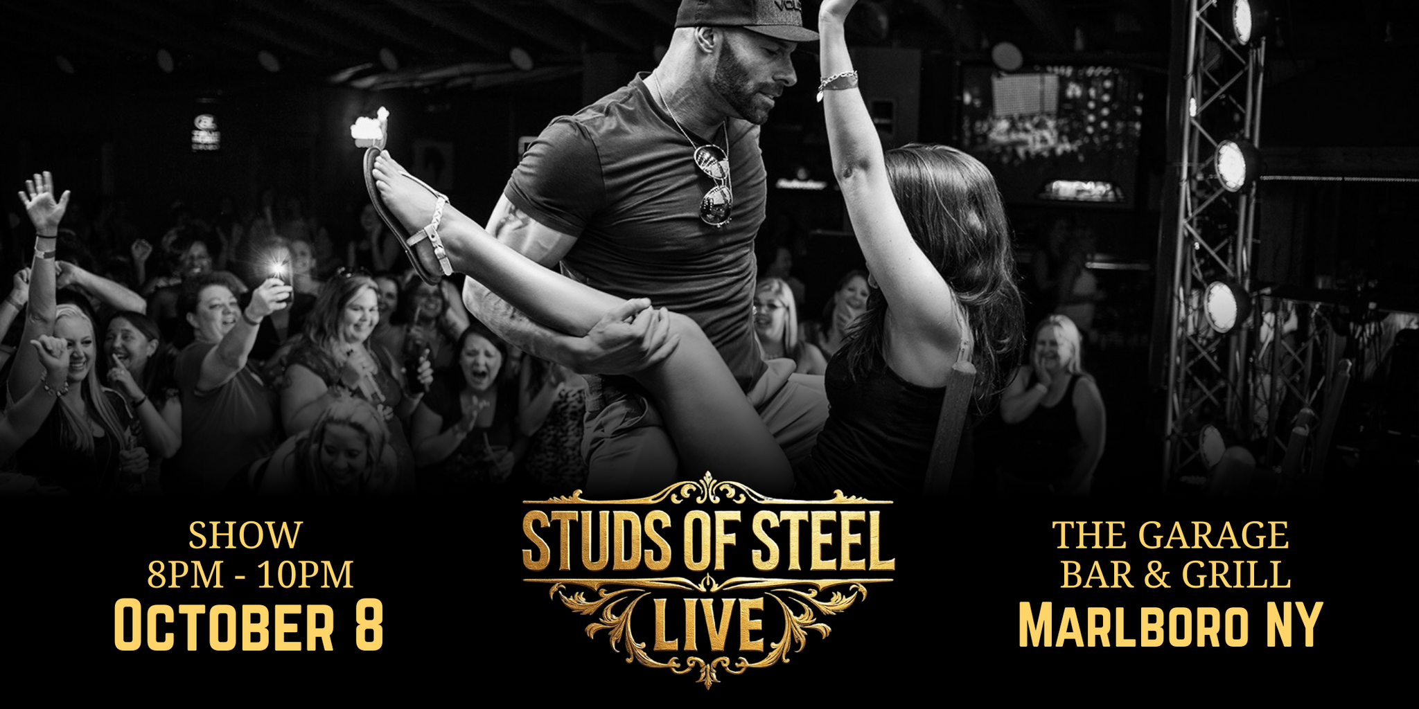 Marlboro, NY, WED, OCT 8, 8PM | Studs of Steel