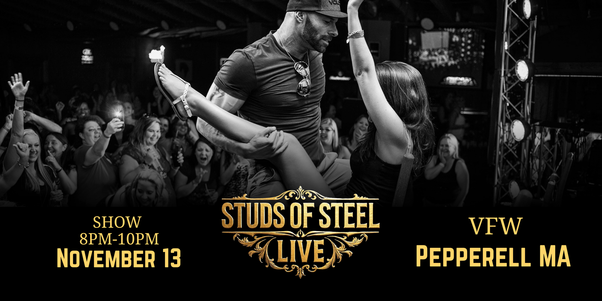 Pepperell, MA |Thu, Nov 13th, 8pm | Studs of Steel